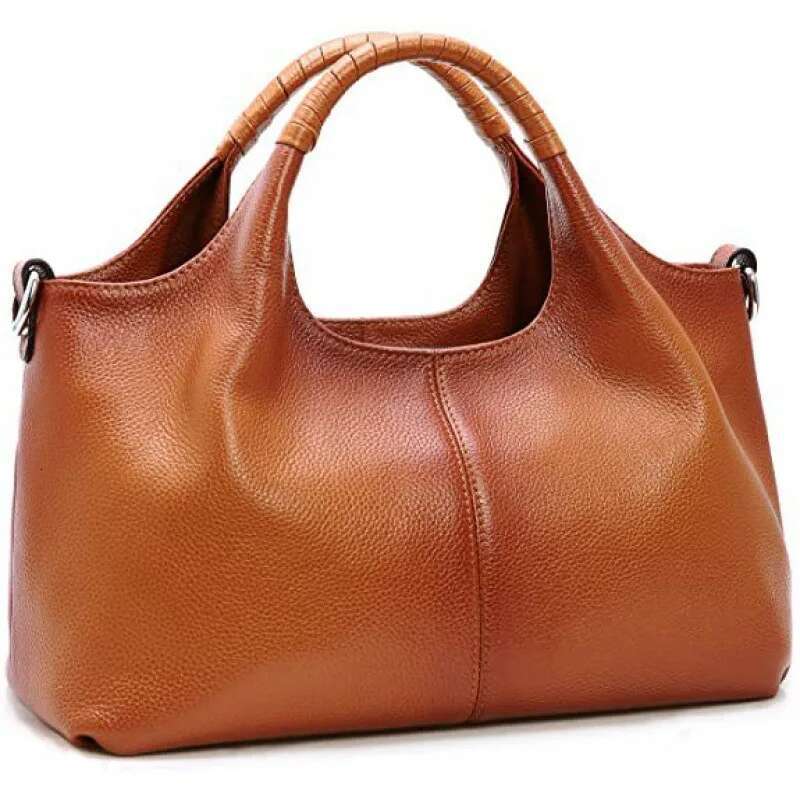 2025 New Casual Large Capacity Popular Women's Bag Simple And Versatile Soft Leather Crossbody Single Shoulder Handbag