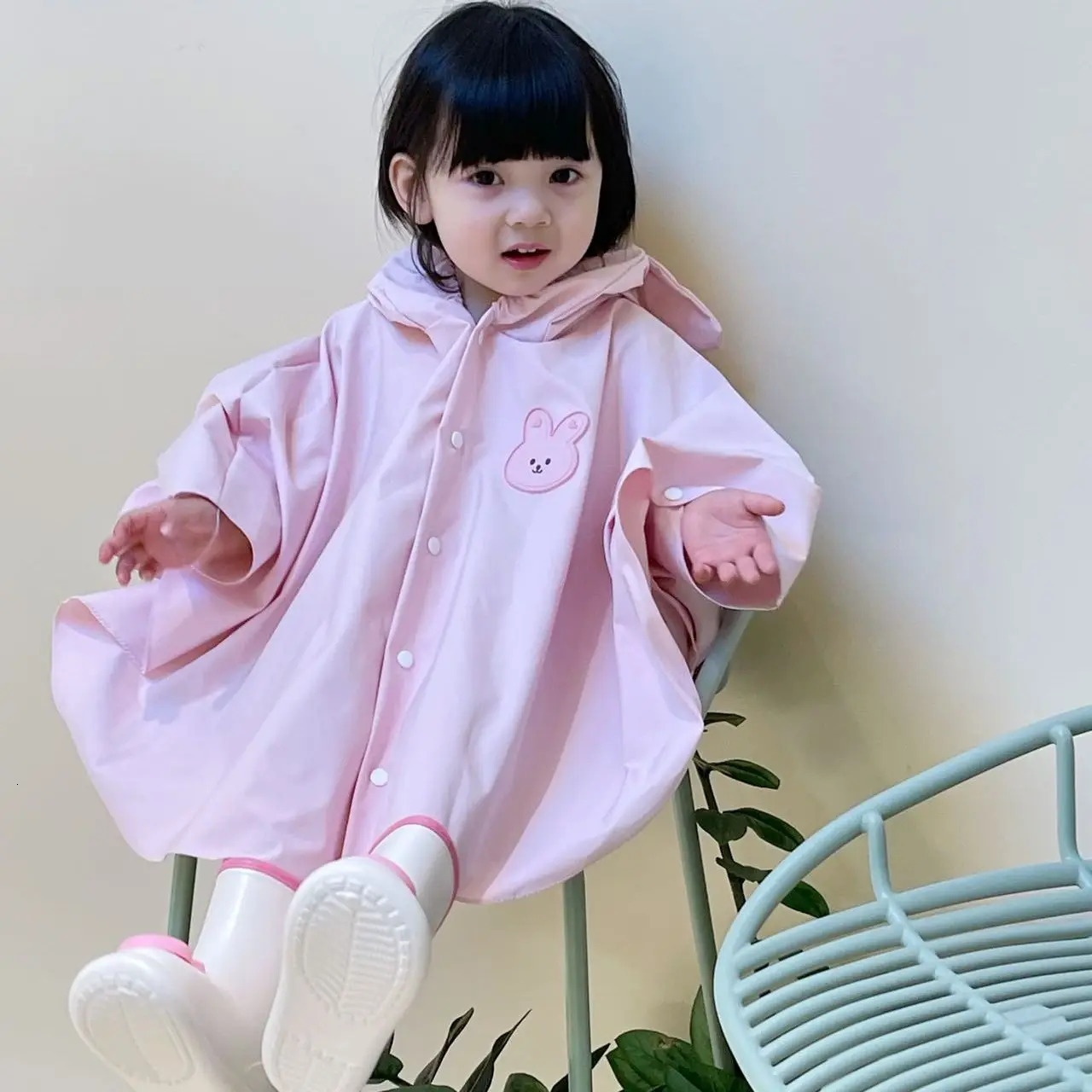 Cartoon Childrens Raincoat Hooded Cloak Cartoon Raincoat Portable Raincoat For Primary School Students and Kindergarten 250515