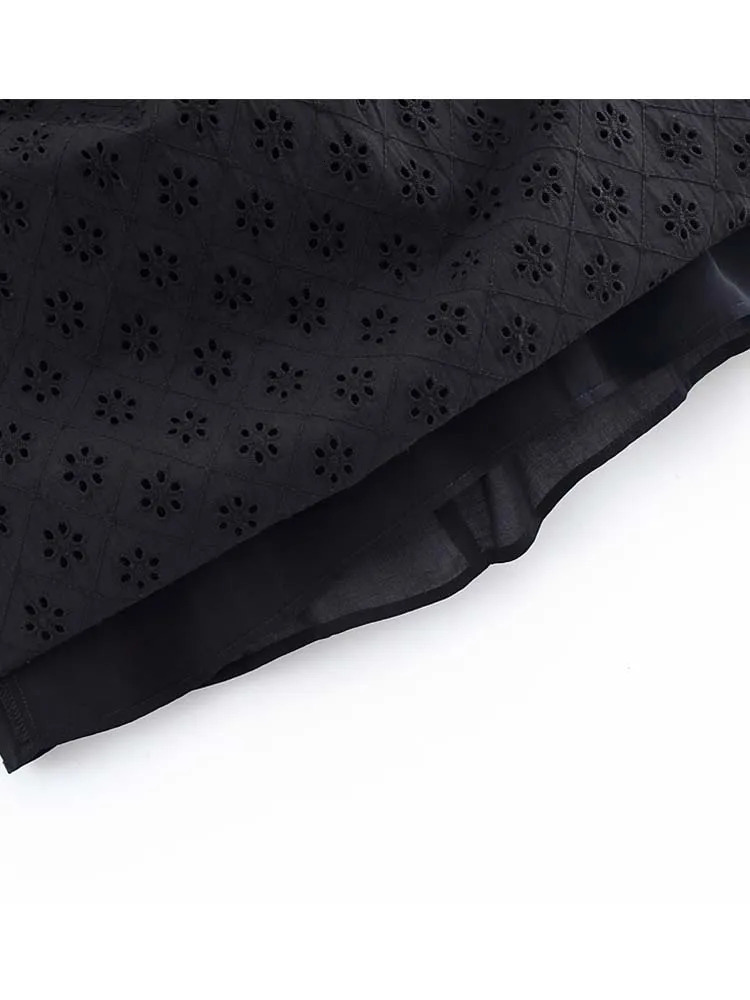 Womens Summer MIDI Tank Dress Vintage Solid VNeck y Hollow Out Female Elegant Street Dresses Clothing 250515