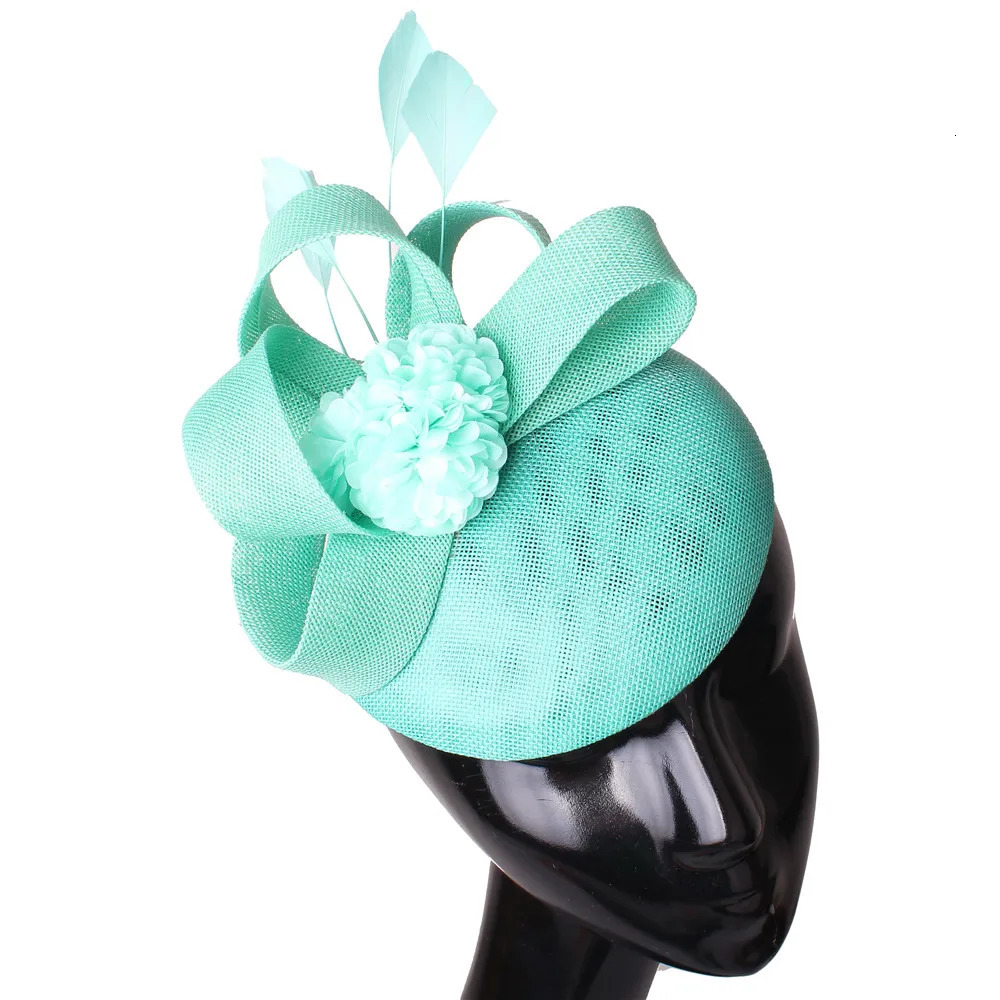 Beige Bridal Wedding Hair Accessories Fascinators Hats Cocktail Hat Occasion Millinery Hat Headband 250514