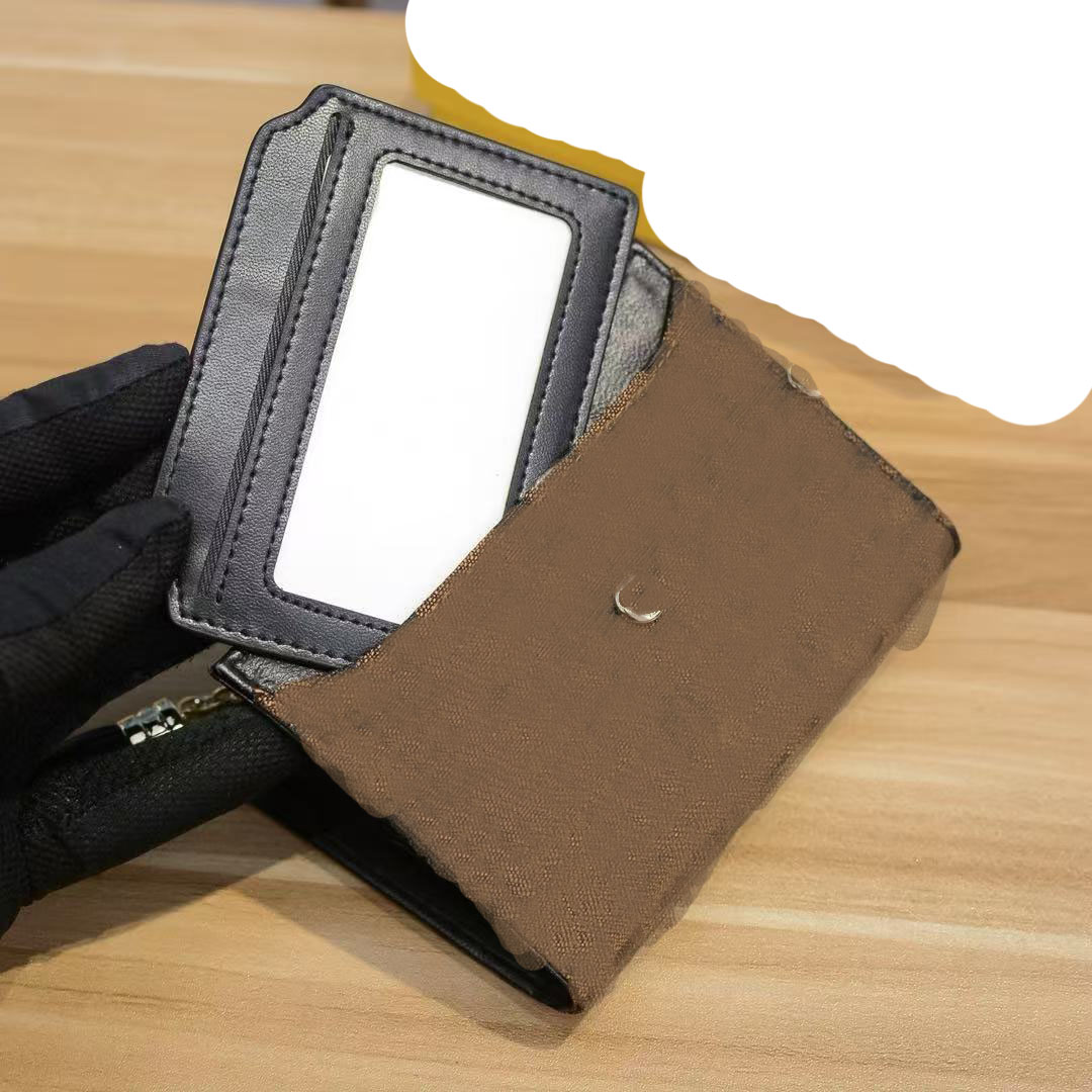 2025 luxury designer wallet women's elegant handbag flap noble card holder wallet with box dustproof bag