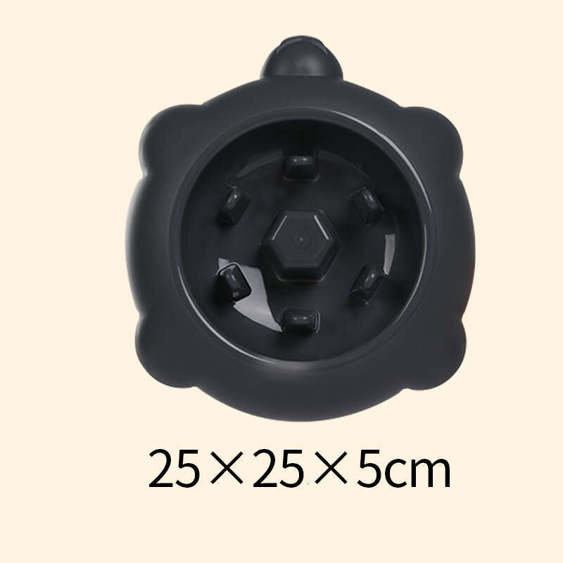 New choking slow food bowl anti tipping large, medium small cat and dog pet supplies