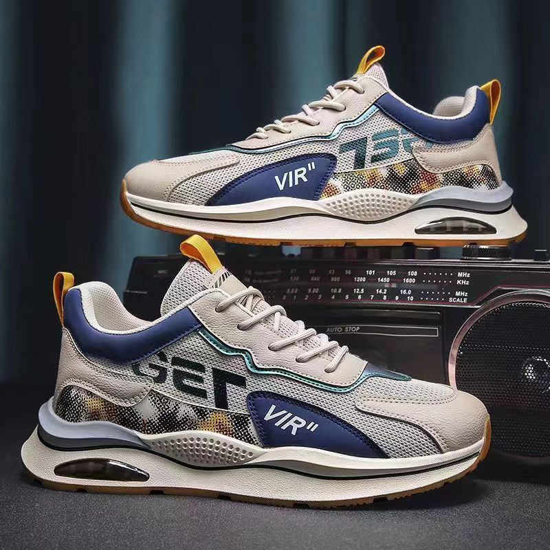 Men's 2025 new casual men's sports student running dad shoes