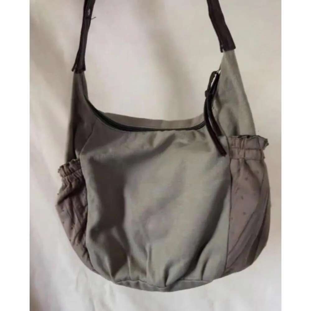 JIAERDI Sweet Cool Bow Canvas Shoulder Bags Women Vintage Drawstring Chic Casual Crossbody Ladies Retro Messenger Bag Bolsos