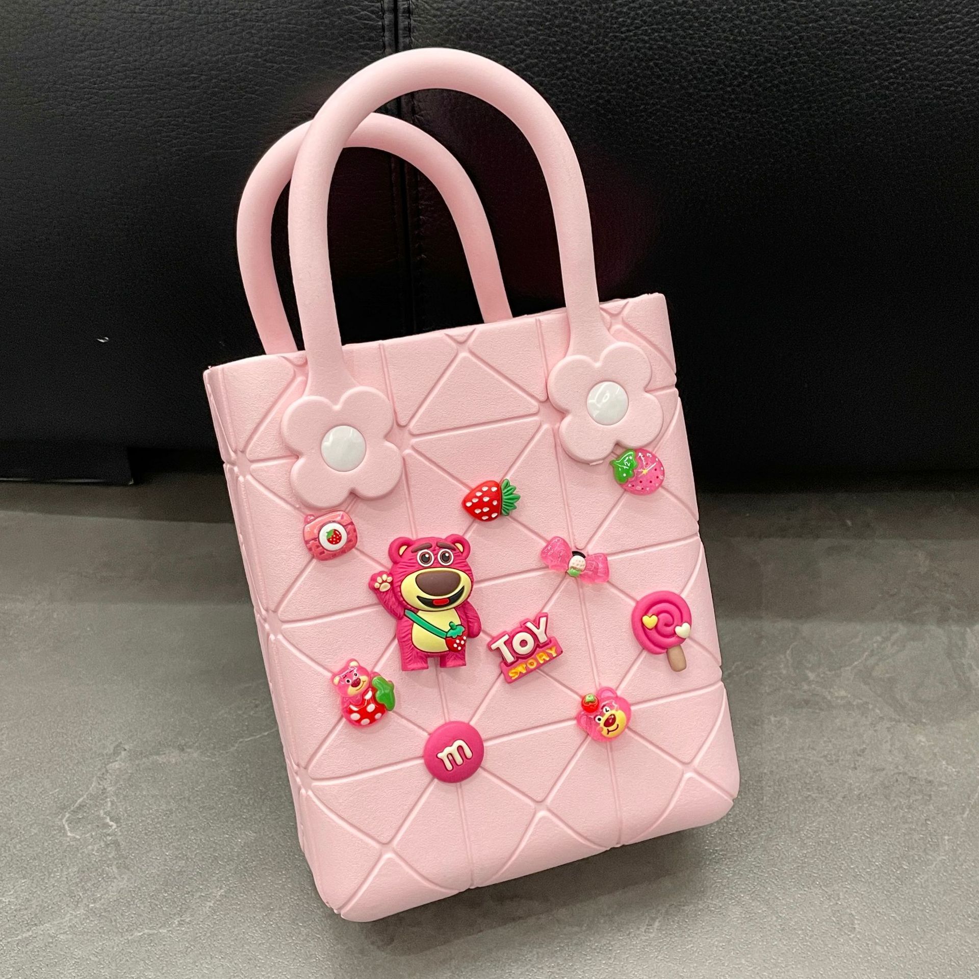 EVA Fashion Cave Summer New DIY Handbag Dopamine French Waterproof Storage Beach Bag