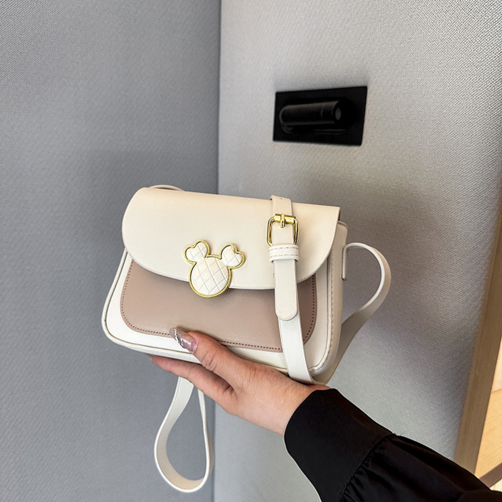 High end PU women's casual and fashionable shoulder versatile crossbody bag, cute small square bag