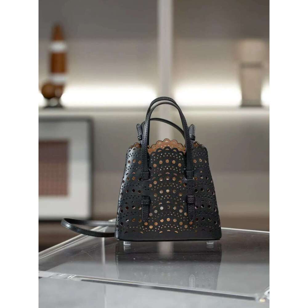 Brand Design Fashion Large Capacity Genuine Leather Bucket Bag High Quality Cowhide Shoulder Handbags For Women