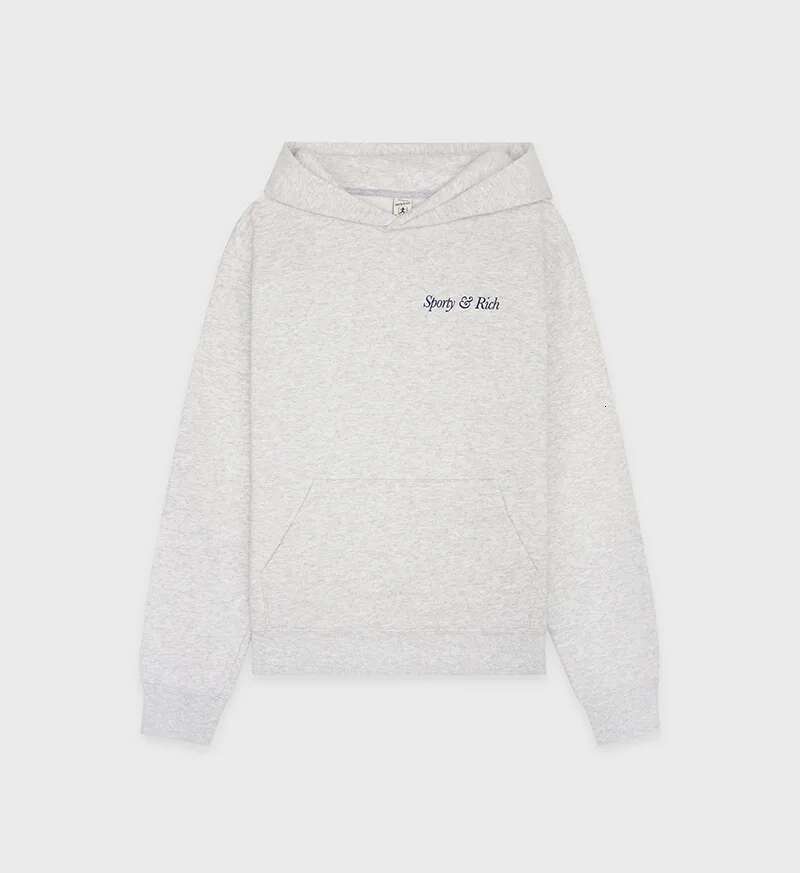 Autumn And Winter New North American Niche Letter Printed Fleece Sportswear Women's Hooded Sweatshirt