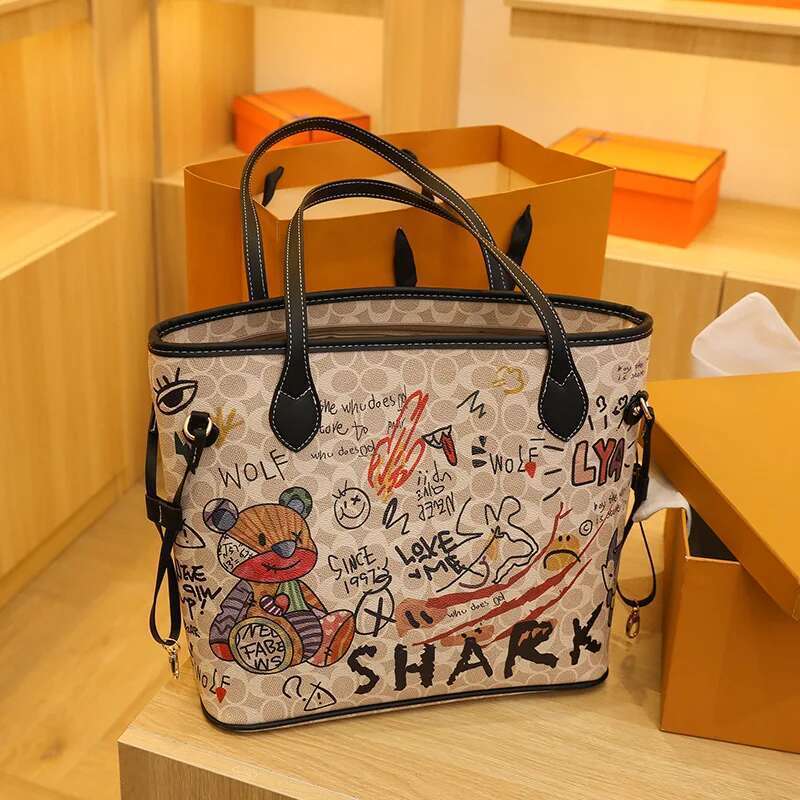 IMJK 40*30*17Cm Women's Bags Designer Crossbody Shoulder Purses Handbag Women Clutch Travel Tote Bag