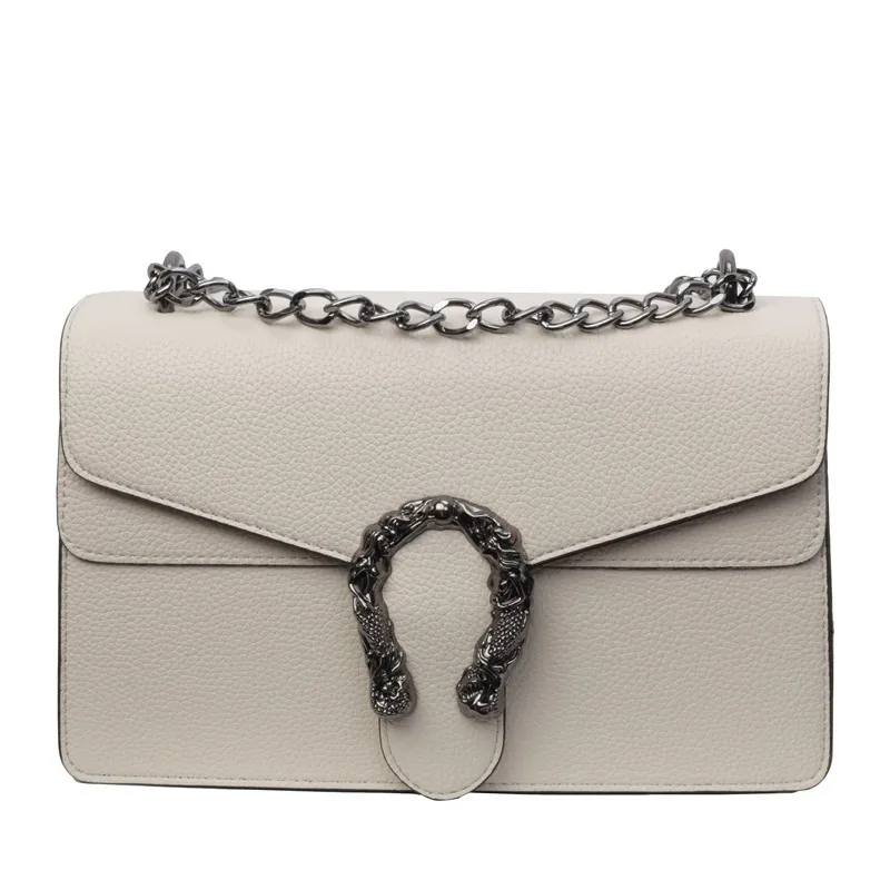 Designer Purse Crossbody 2025 Ladies Fashion Commuter Bag Pure Color Chain Women's Handbag Shoulder Slanting