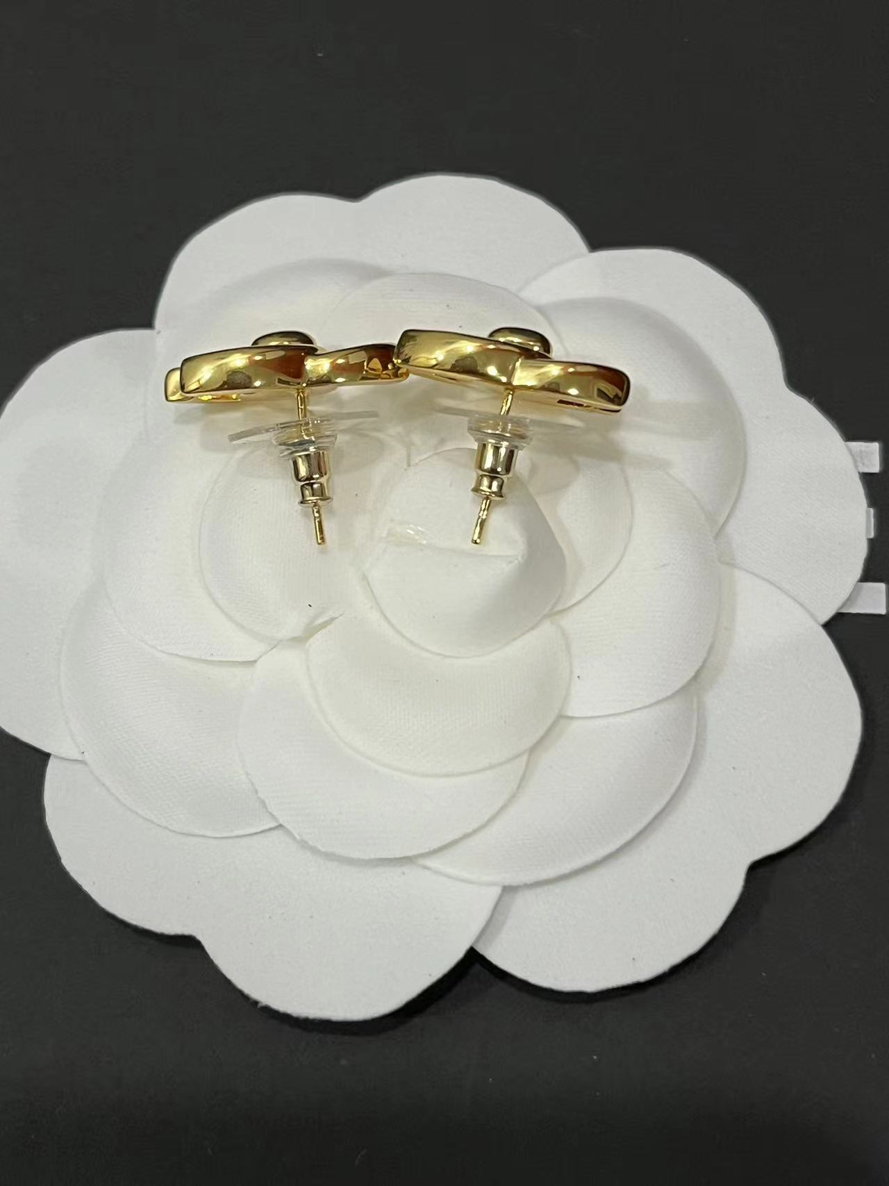 Classic Retro Stud Gold MiNi Earrings For women Party Wedding Lovers Gift Designer Earings Have Stamp With Flannel Bag Box