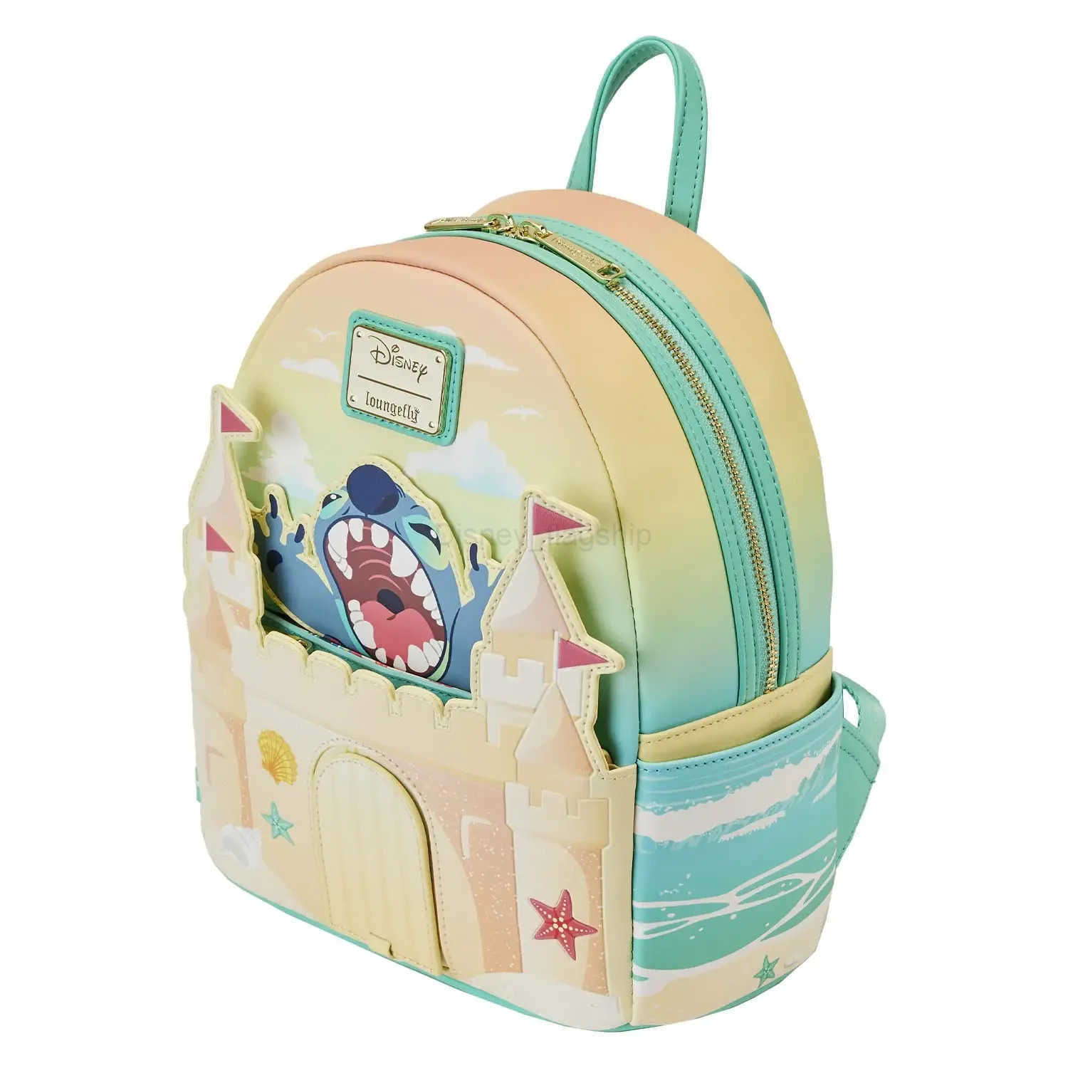 Disney Toy Story 3 Alien Three-eyed Leather Backpack Fashion Backpack High Quality Sally Backpack Lady Birthday Gifts for GirlsXJ250515