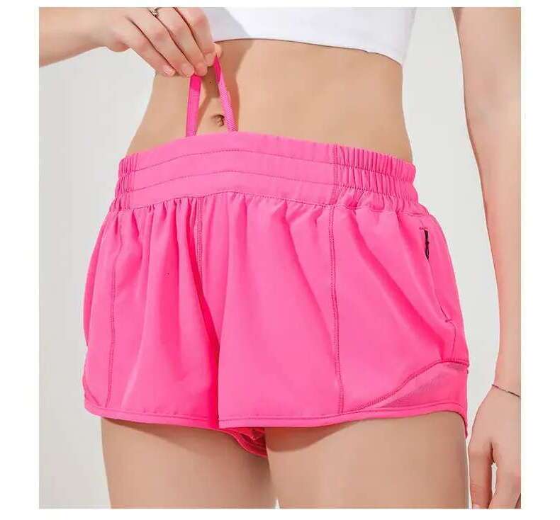 Womens Yoga Shorts Outfits With Exercise Fiess Wear Short Girls Running Elastic Pants Sportswear Pockets 88248