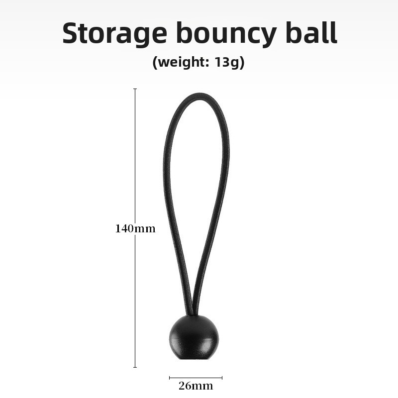 outdoor canopy elastic rope strap elastic ball rubber band tent clip fixed ball clip elastic binding rope