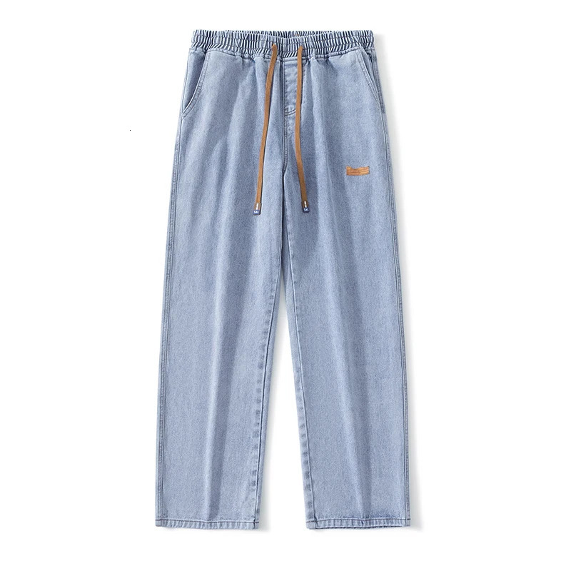 TRAF AllMatch Boys Jeans Summer Fashion Loose Straight Pants Large Size Cargo Wide Leg Mens 250515