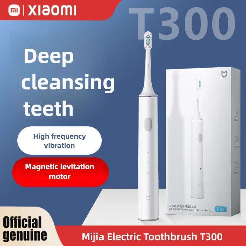 XIAOMI MIJIA Electric Toothbrush T300 IPX7 Waterproof Smart Sonic Ultrasonic Whitening Teeth Tooth Brush For Toothbrushes