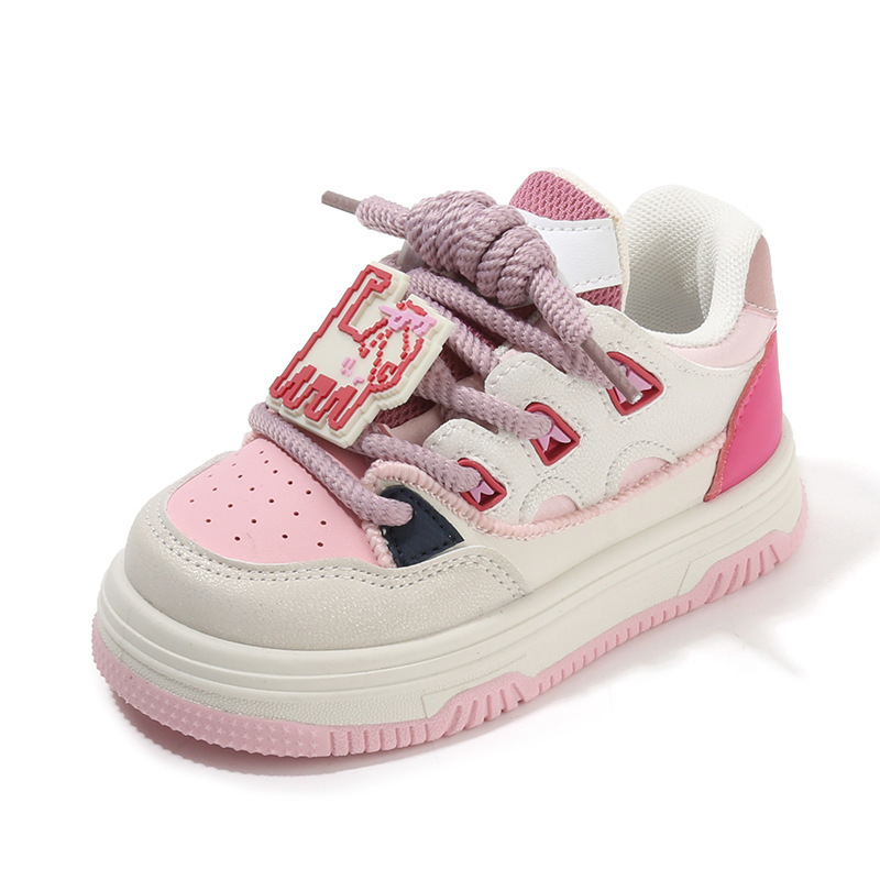 Toddler's Fashion Cartoon Casual Sports Shoes Kid's School Running Kidsnest Sneakers Child Trendy Board Shoes Sizes 5.5C-1Y K0659