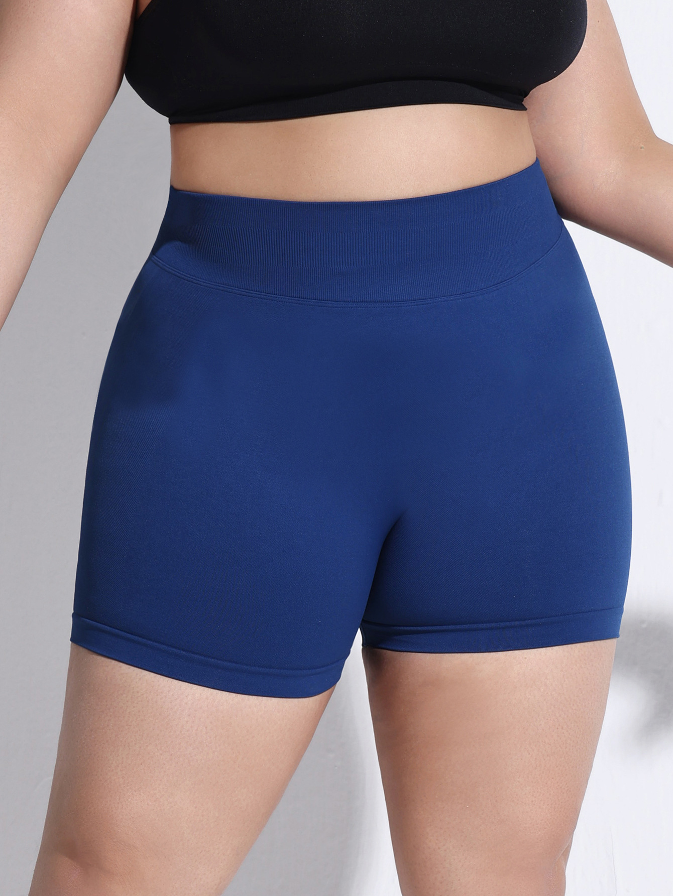 Plus Size Sports Peach Buttocks Shorts Running Skinny Buttocks Yoga Shorts Fitness Three-point Pants