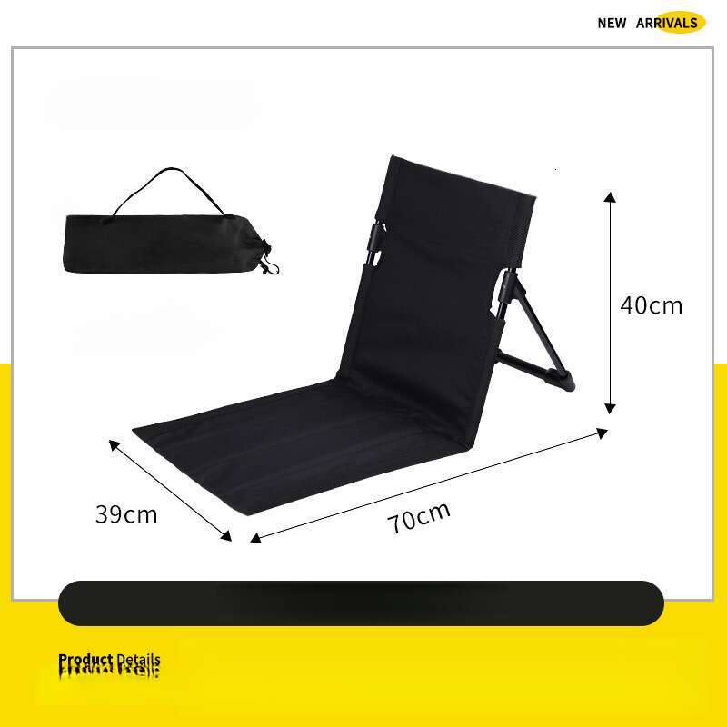Outdoor folding chair Convenient beach aluminum alloy leisure tent camping backrest couch