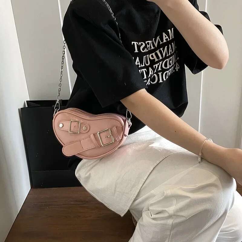 2025 Embroidered Heart Crossbody&Shoulder Bag Convertible Day-To-Night Minimalist Quiet -Inspiredff