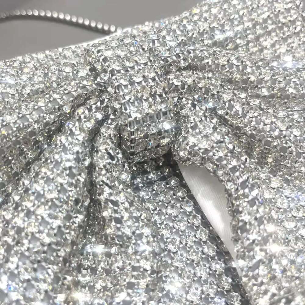 Shiny Crystal Clutch Purse Shoulder Bag Rhinestone Handmade Purses And Handbags Designer Evening Clutch Bag Purse Banquet