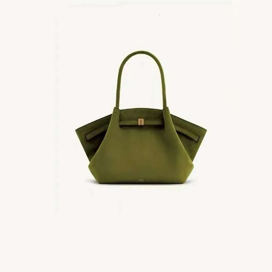 Hot Ins Handbag Brand Designer Fashion Simple Pure Color Classic Retro Large Capacity Versatile Women's Hand Bag