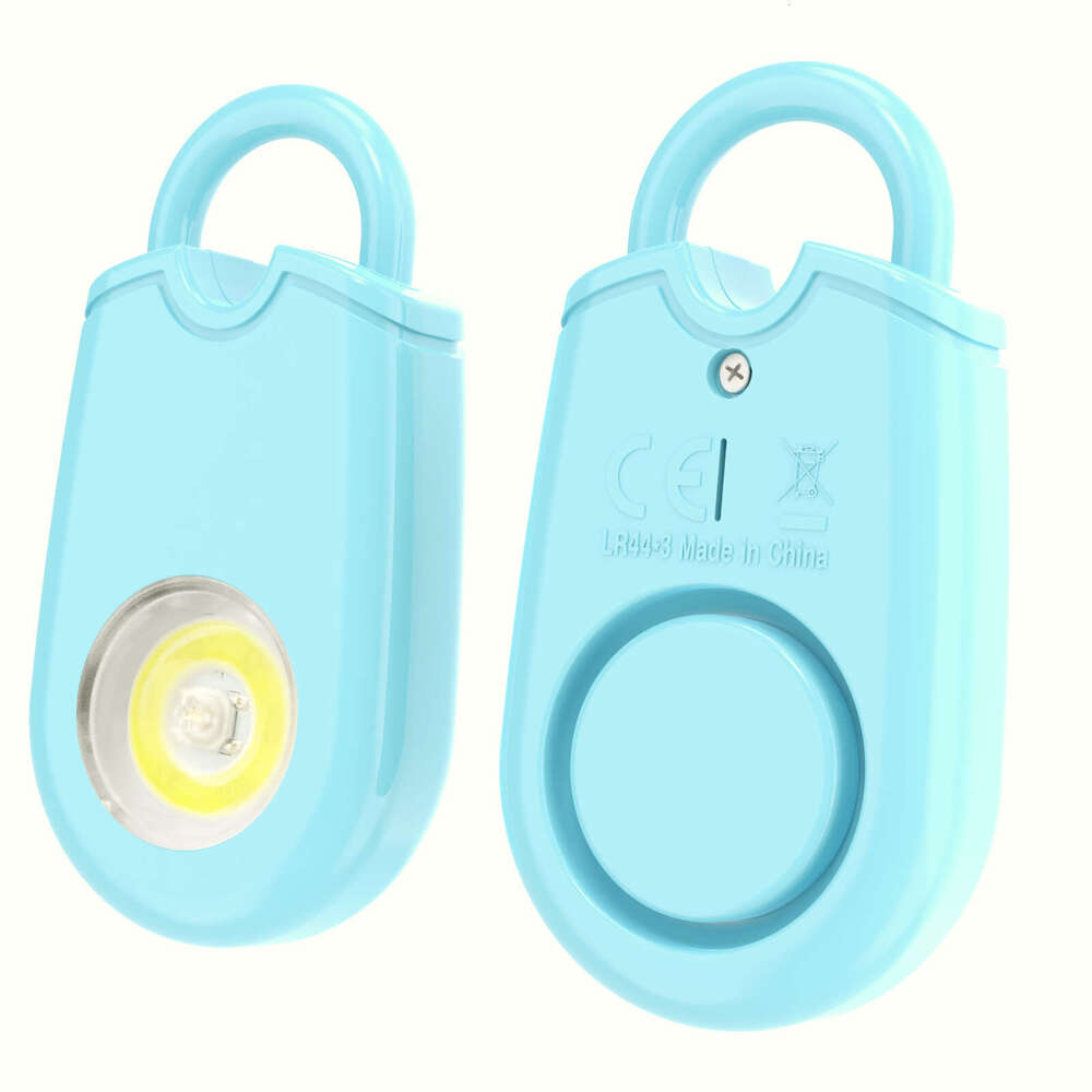 New personal self-defense alarm women's wolf-proof self-defense glare portable student screaming for help