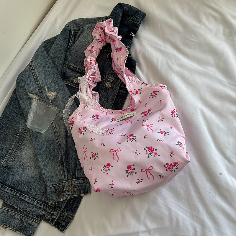 2025 Spring And Summer Trendy Korean Sweet Cartoon Bear Embossed Shoulder Versatile For Daily Use Student New Luxury Bag Free Delivery Designer Bag Un