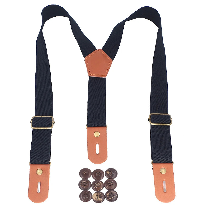 Baby Suspenders Leather Braces Buttons Tirantes Kids Suspensorio Children Bretelles Hommes Jartiyer Bretels 250515