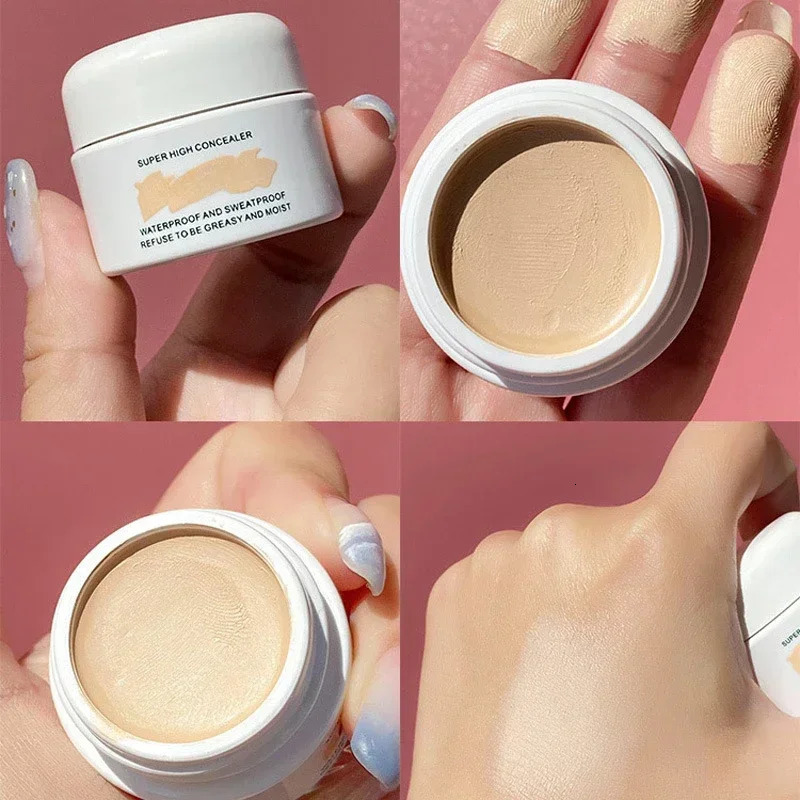 Waterproof Full Coverage Concealer for Tattoos Scars Acne Marks Dark Circles Natural Finish Foundation for All Skin Tones 250512
