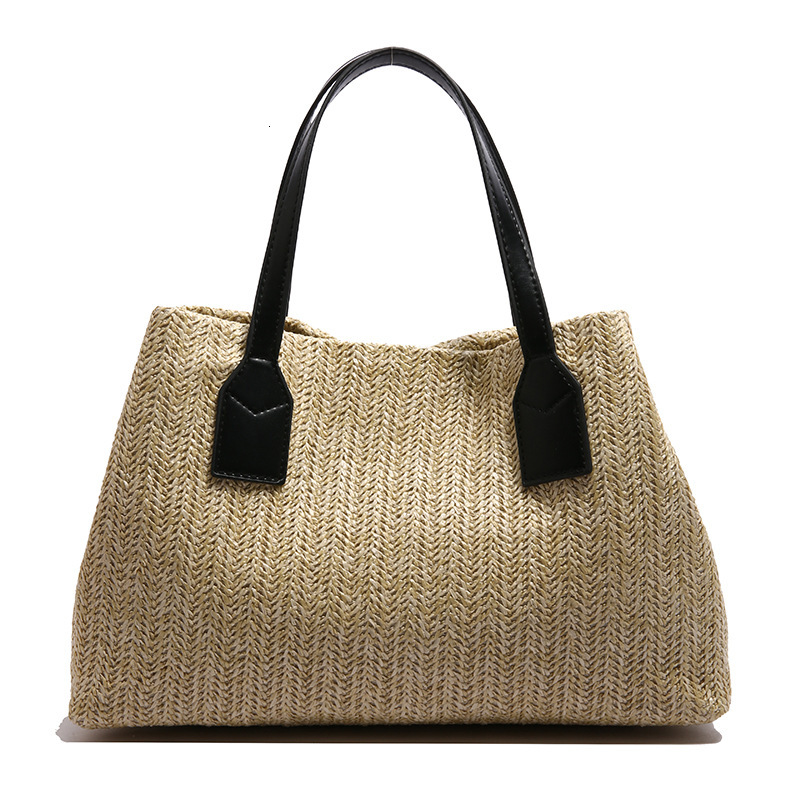Fashion Luxury Bag New Free Delivery Designer Bag Straw 2025 Spring/summer New Style Fashionable Western Shoulder Crossbody Simple Leisure Small Squar
