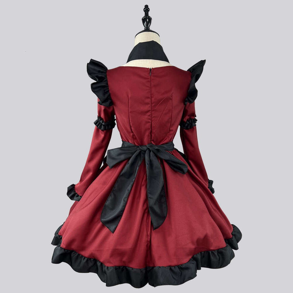 New style~Chinese style Gothic little devil Lolita maid dress anime COS costume performance