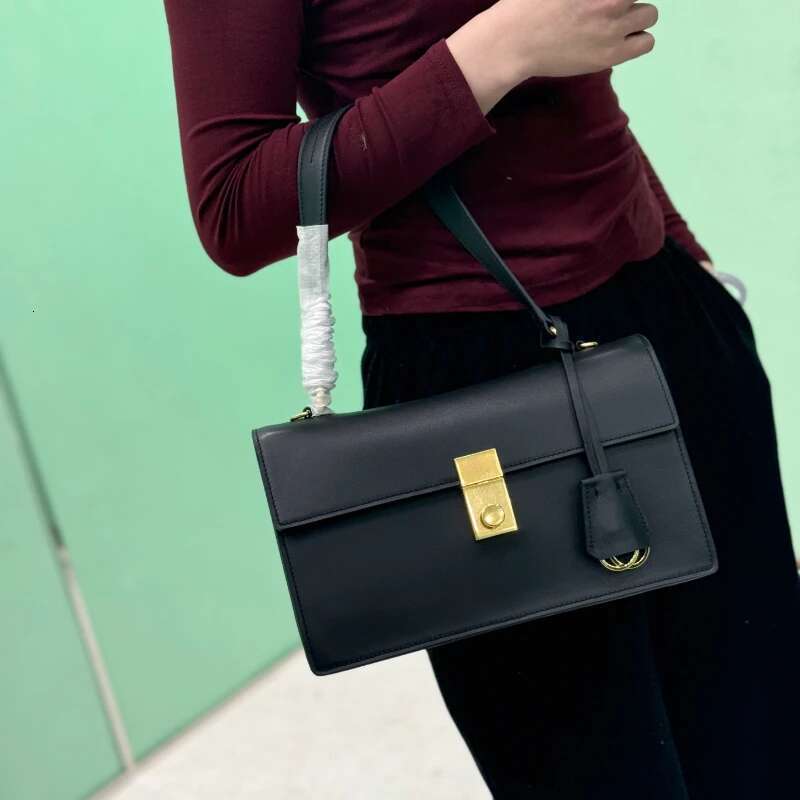 Tofu Bags Square One Shoulder Crossbody Designer Fashion Commuter High Quality Genuine Leather Women's Bag