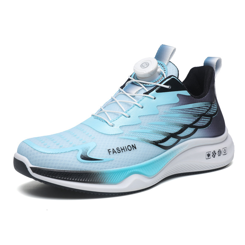 Men's 2025 new Flyknit breathable ultra light running casual youth versatile men's sports shoes
