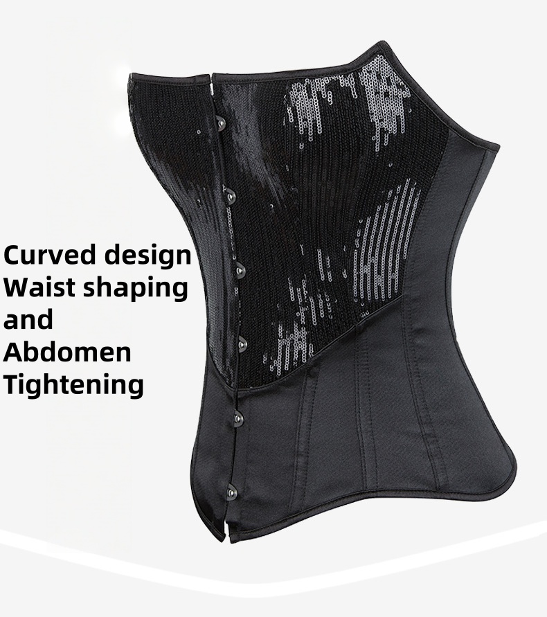 S-2XL Plus Size Tops Straps Underbust Victorian Corsets for Women Halter Steampunk Corset Bustier Jacquard Lingerie Bustier Strap Embroidery Corset Bo