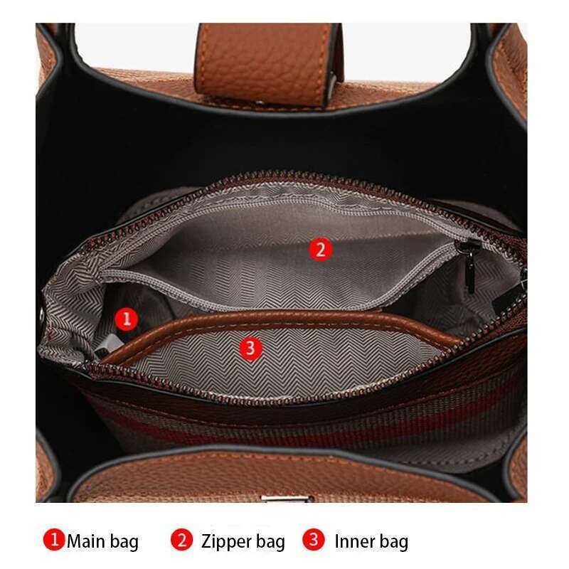 Tote Bag for Women Genuine Leather Canvas Fashion Hobo Bags Large Purse Handbags with Adjustable Shoulder Strap