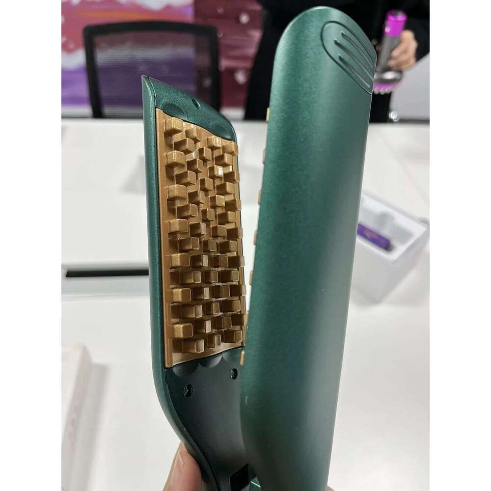 3D Grid Crimper for style , Corrugation Fluffy Splint Hair Irons, Volumizing Curling Iron Corn