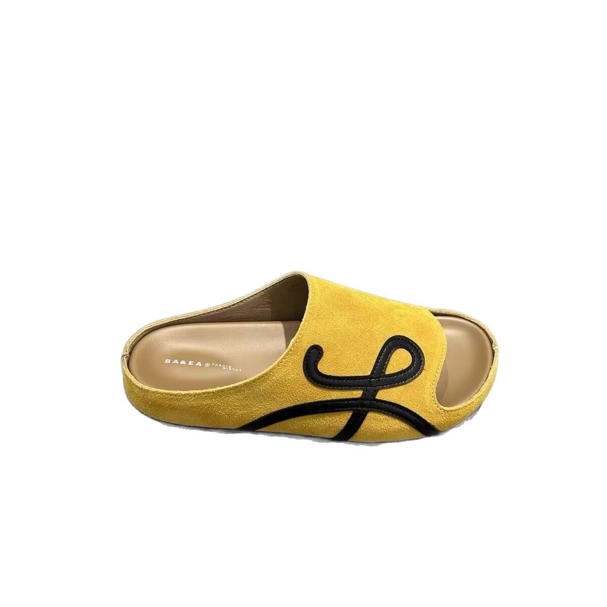 free shipping designer sandals New Low Heel sliders beach shoes Outdoor blue yellow slippers for woman