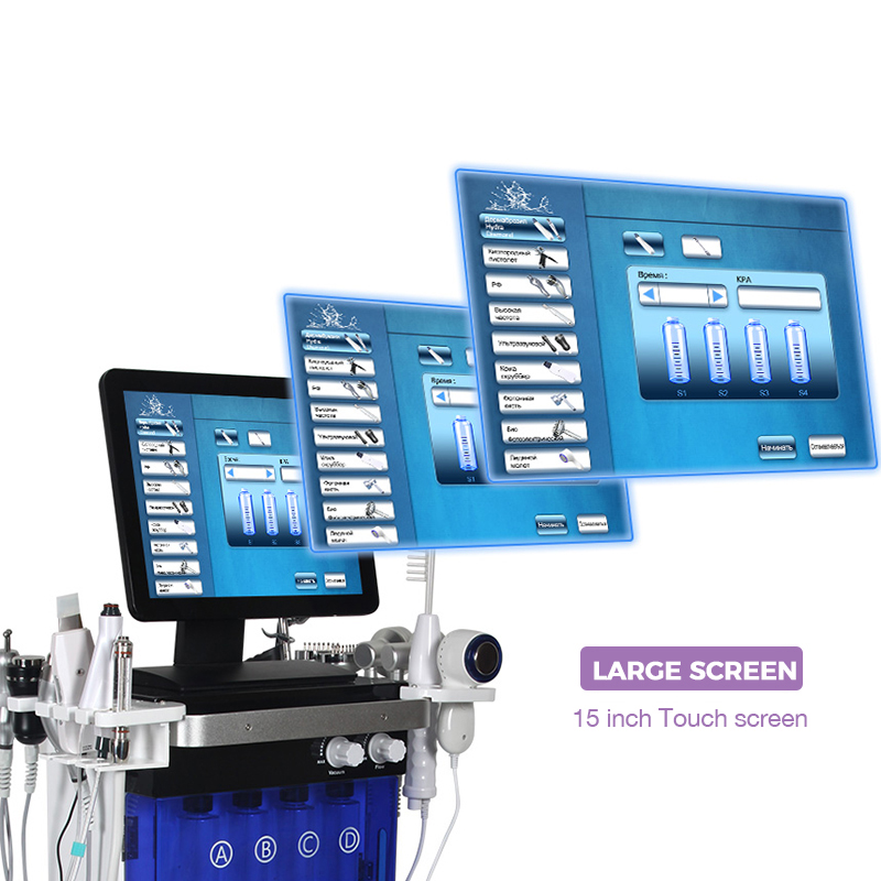 CE Certificate microdermabrasion hydra dermabrasion machine SPA BIO Lifting RF facial machines skin deep cleaning machine