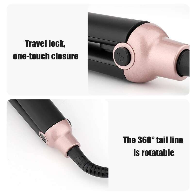 New Arrival 2 In 1 And Curls multi Portable Ceramic Tourmaline Hair Straightener Flat Iron