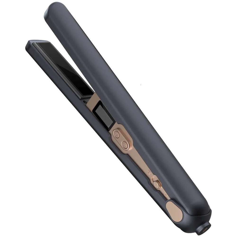 2 in 1 USB Cordless Hair Straightener Curler Type-C Rechargeable Portable Styling Tool for Travel and Students