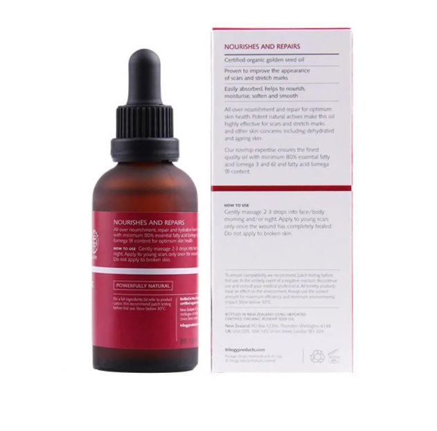 Brand Primer Trilogy Advance Natural Skincare Serum Organic Rosehip Essential Oil Serums 45ml Face Nourishing Repair Serum