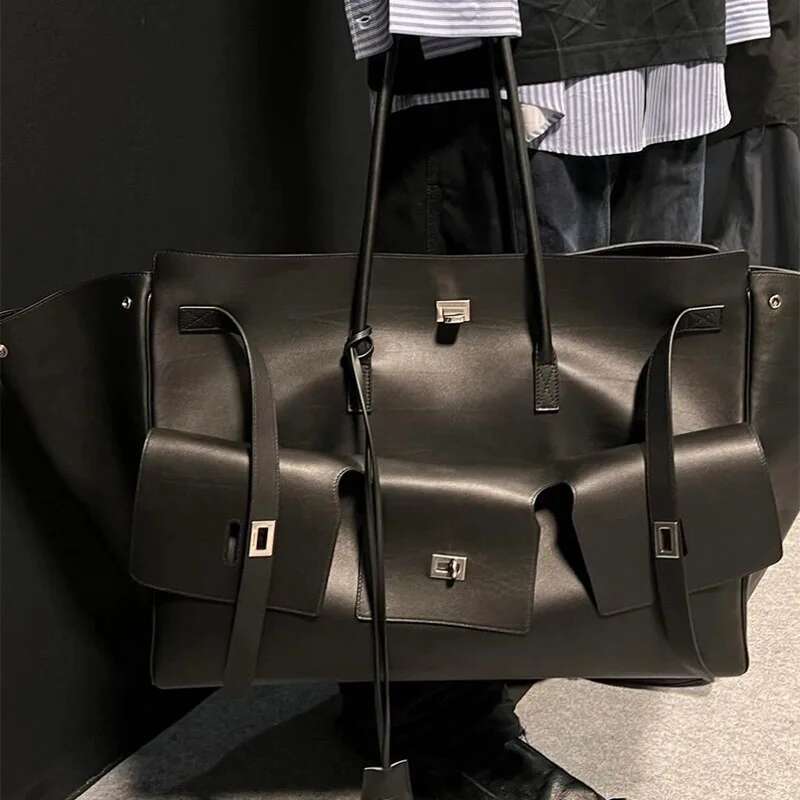 New Women's Large Capacity Lage Travel 2025 Soft PU Designer Wallets And Handbags Ladies Shopping Shoulder Bag