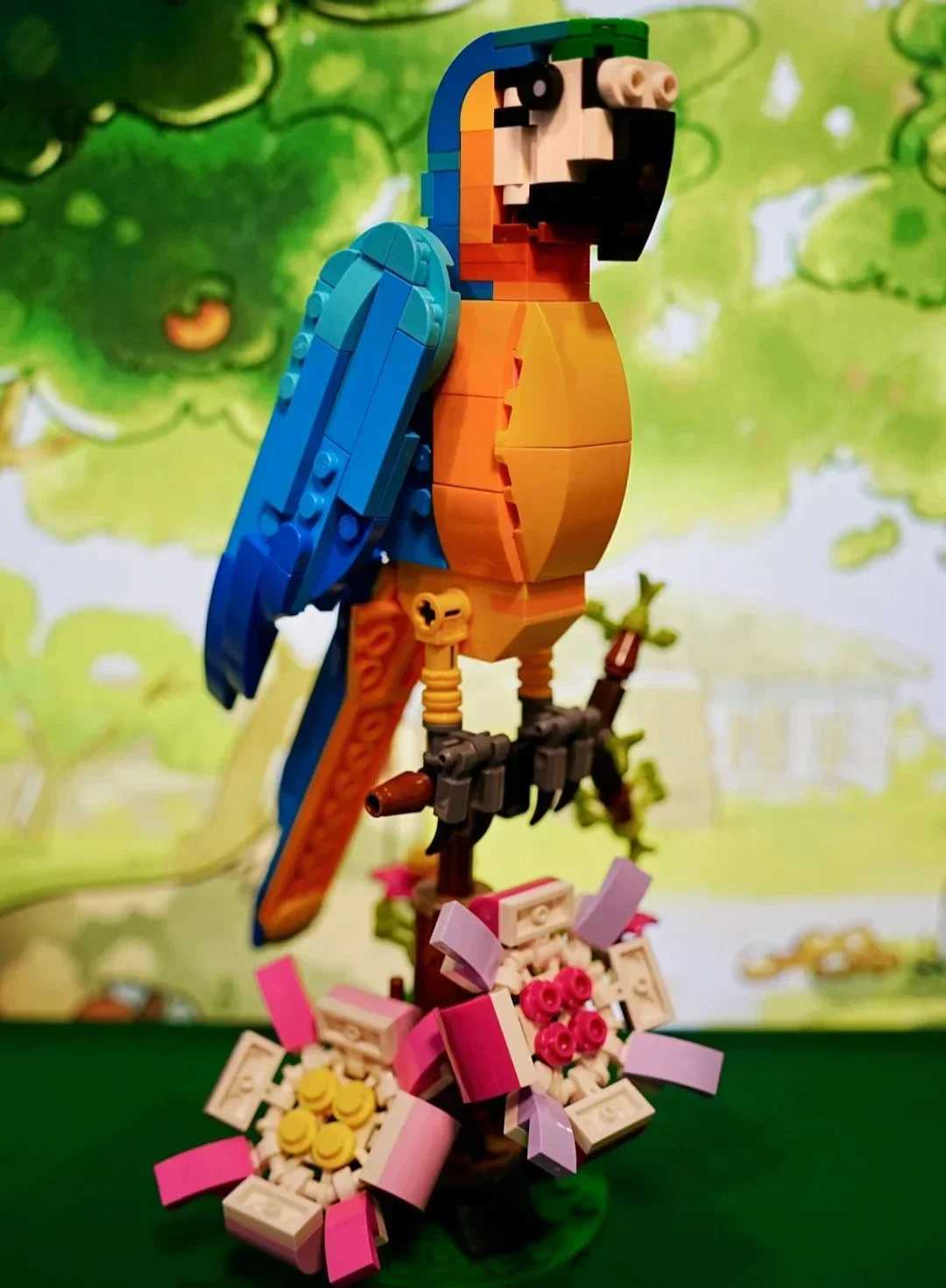 Educational Toys Build Your Own Birds from Interlocking Cubes