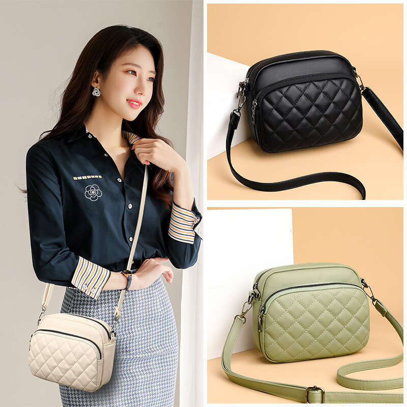 Direct supply fashion versatile European American street trend single shoulder small women's crossbody bag 2025 new style chic and elegant temper