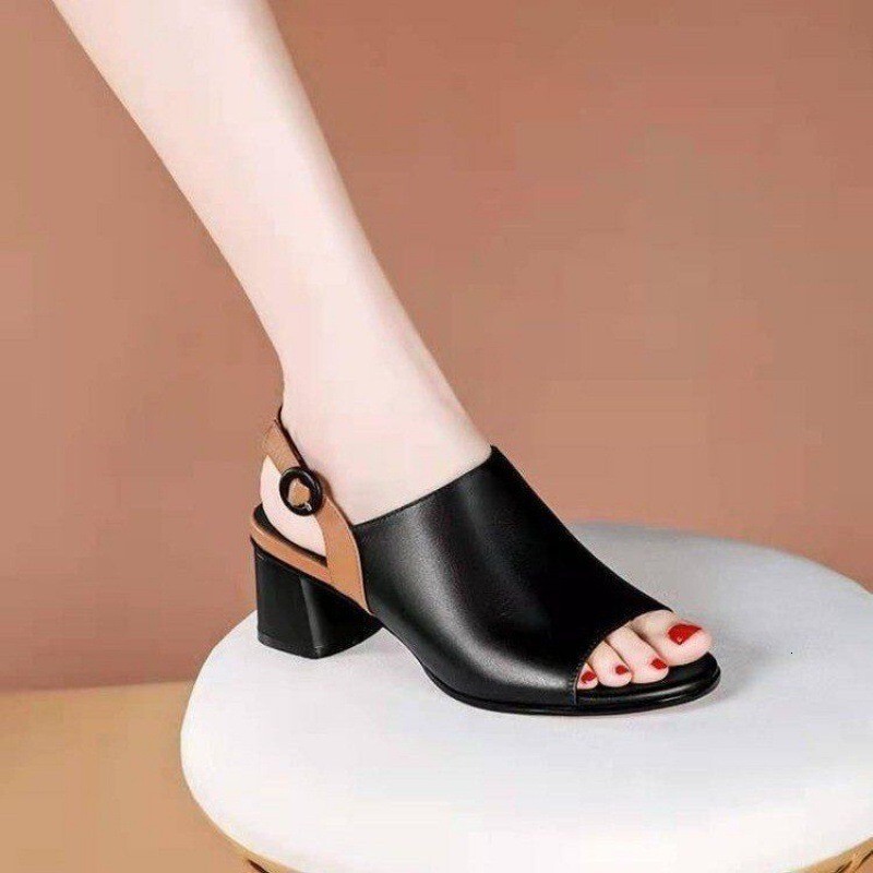 Brand High Quality New Style Free Delivery Designer Bag 2025 Fish Mouth Color Blocked Open One Button Strap For Women's New Outdoor Versatile Coa