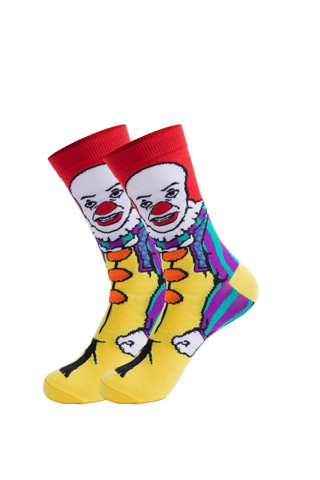 Customized wholesale classic cartoon movie character print pattern fashion designer men's and women's sports leisure happy funny socks