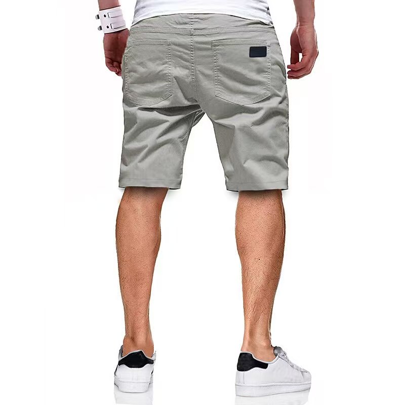 Men's Summer Loose Straight Leg Cotton Utility Shorts