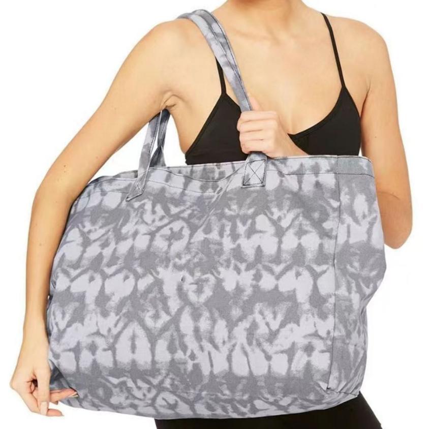 Designer Bag Men and Women Fiess Handheld Yoga Large Capacity Short Distance Travel Bag Canvas Shopper Tote Bag