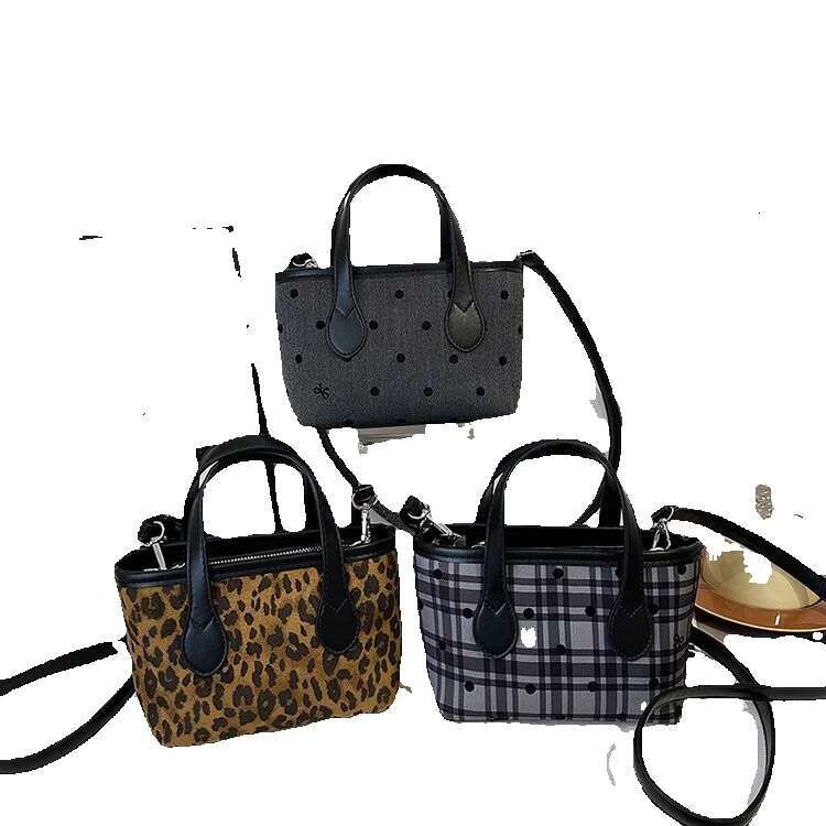 Top brand, high-quality new products, free delivery, designer bags, women's handbags, casual single shoulder fashionable leopard print crossbody 